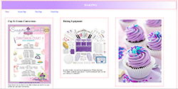 thumbnail of Bluebell's website