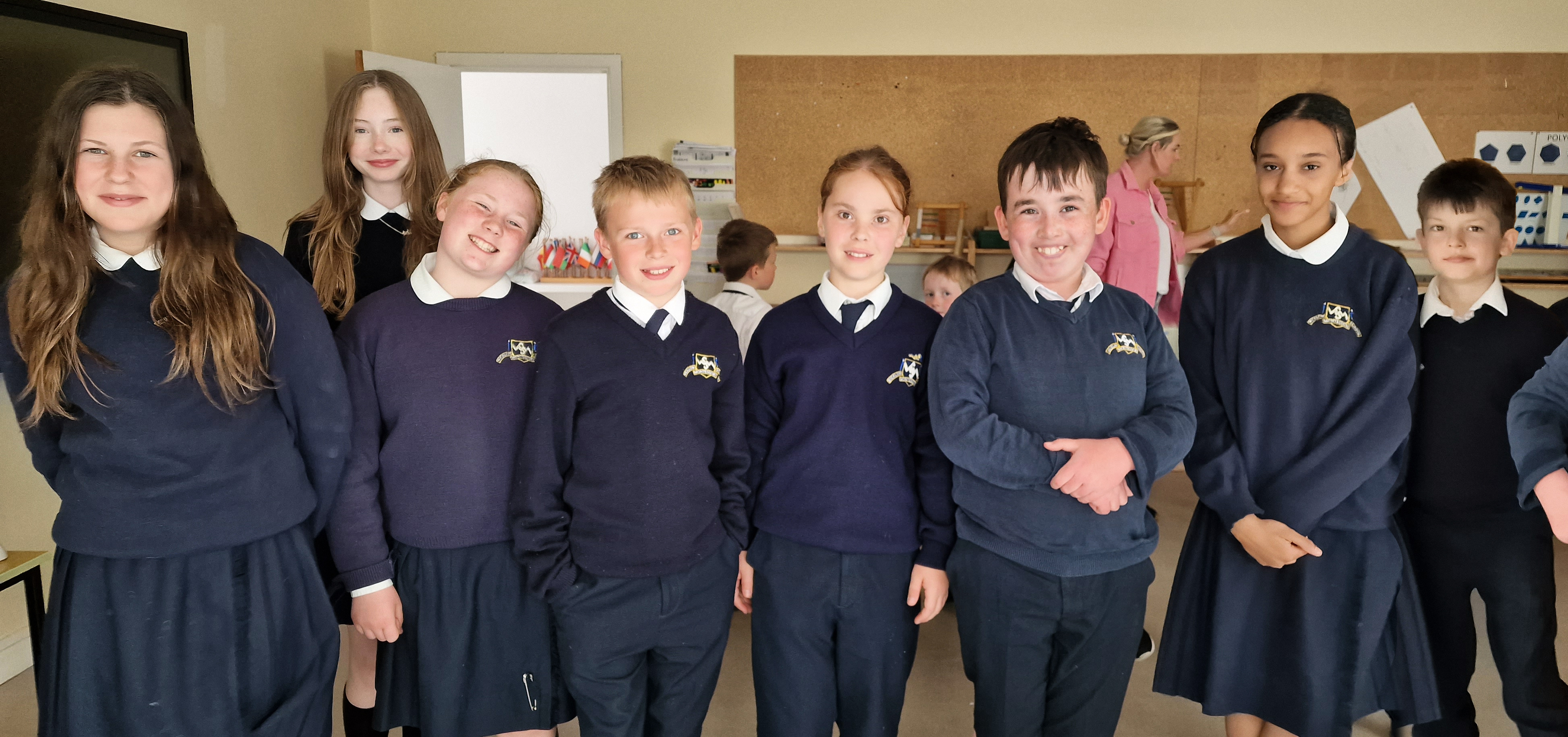 fifth class 2022-23
 at Wicklow Montessori Primary School